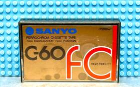 Fc-60 Sanyo C-60 Fc Ferrochrom Type Iii Blank Cassette Tape 1 Used