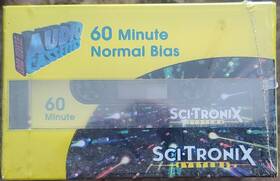 Sci Tronix Systems 050428000465 Sci-tronix 60 Minute Audio Cassette Tape 6 Pack Normal Bias New Sealed Nos