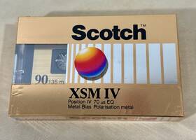 Scotch 051111331002 Xsm Iv 90 Minute Type Metal Bias Audio Cassette Tape Japan Nos New