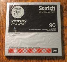 4-r90 Scotch 212-1/4-r90 New Sealed 3m 212 - 1/4 Inch R90 Reel To Magnetic Recording Tape