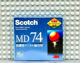 Scotch 901690678509 Md 74 Blank Mini Disc 1 Sealed