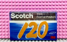 Scotch 901690835612 120 Type I Blank Cassette Tape 1 Sealed