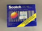 135m Scotch Five Brand New Bx 90 Blank Cassett Tapes Audio 051111134252
