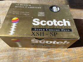 Xsll-s90 Scotch Xsll S-90 Cassette Tapes Case Of 10 Used