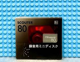 Scouter 801403801872 Md 80 Red Blank Mini Disc 1 Sealed