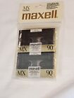 Sealed 2 Pk Nos Mx 90 Type Iv Metal Metaxial Audio Cassette Tapes Japan