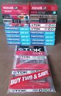See Description Blank Cassette Tapes 22 New Sealed 90 60 Min Memorex Maxell Tdk Sony Rca 725184472961