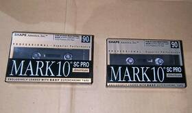 Shape Mark 078106200068 2 10 Sc Pro Studio Mastering Basf Super Chrome Cassette Tapes 90