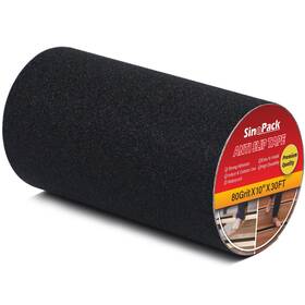 B0d66ltqy4 Sinopack 10 Inch X 30ft Anti-slip Tape Outdoor Non-skid High Traction Ramp Stairs
