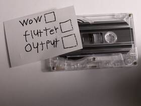 1v1v1-f Small Semi-basic 4 Maintenance/quality Check Cassette Tape