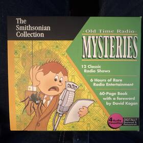 52498 Smithsonian Collection Old Time Radio Mysteries 4 Cassettes Restored 6hr