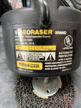 Vx-1601 Sonar Radio Brand Bulk Tape Eraser
