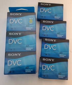 Sony 027242272927 Lot Of 10 Dvc 60 Min Dv Tapes Camcorder Sealed