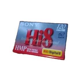 Sony 027242419810 Hi8 120min Or Digital8 60min Hmp Video Tape Metal Particle Sealed
