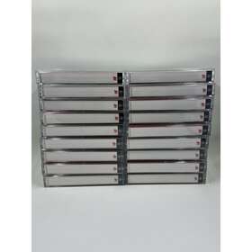 Sony 027242430761 Lot Of 18 90 Hf Cassette Tapes Normal Bias - Prerecorded Withtabs