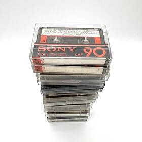 19781981 Sony Chf 90 Lot 17 Vintage 1978-1981 Iec Type I Audio Cassette Tape Used