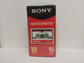 2-495-045-75 Sony Microcassette Mc 90. 10 Pack 90 Minutes