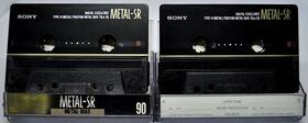 2metalsr Sony Metal Sr Type Iv Cassette Tape - Two 90 Minute Tapes Rarely Played