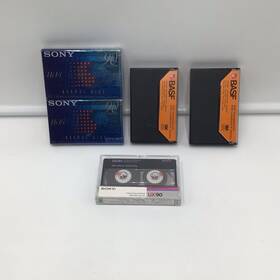 32323 Sony Hi-fi Type Normal Bias 90 Min Basf Ux90 Blank Cassette Tape Lot