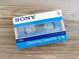 Sony 4901780003747 C1-k Cleaning Cassette Tape For Walkman - New Sealed