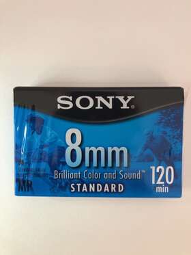 Sony 8mm Standard 4 Brand New 120 Minute Cassettes Individually Sealed