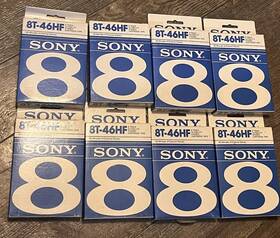 8t-46hf Sony 8 Track Tape Hi Fidelity Stereo Cartridge Lot Of Sealed Nos