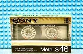 Sony 901780001835 Metal S 46 Type Iv Blank Cassette Tape 1 Sealed