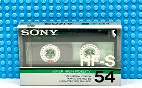 Sony 901780059102 Hf S 54 1986 Type I Blank Cassette Tape 1 Sealed