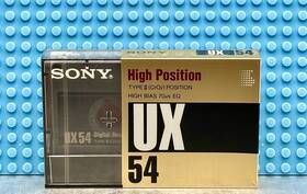 Sony 901780094622 Ux 54 Vs. Xiii Type Ii Blank Cassette Tape 1 Sealed