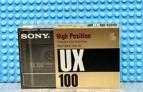 Sony 901780094677 Ux 100 Vs. Xiii Type Ii Blank Cassette Tape 1 Sealed