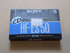 Sony 901780105847 Hf-es 50 Type I Cassette Tape - Japanese Market Sealed