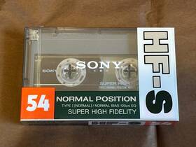 Sony 901780113194 Hf-s 54 Type I Cassette Tape - Japanese Market Version Sealed