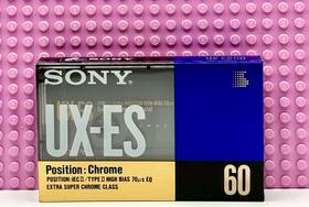 Sony 901780131013 Ux-es 60 1990 Europe Type Ii Blank Cassette Tape 1 Sealed