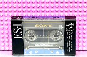 Sony 901780140022 Es I 54 Vs. Ii Type Blank Cassette Tape 1 Sealed