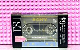 Sony 901780140046 Es I 64 Vs. Ii Type Blank Cassette Tape 1 Sealed