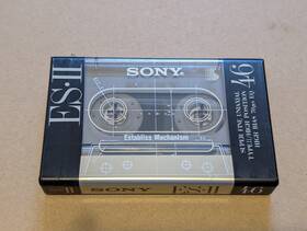 Sony 901780140169 Es-ii Esii 46 Type Ii Cassette Tape Sealed