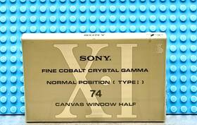 Sony 901780154975 Xi 74 Vs. Ii Type I Blank Cassette Tape 1 Sealed