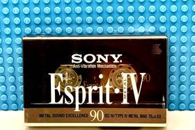Sony 901780166541 Esprit Iv 90 1992 Europe Type I Blank Cassette Tape 1 Sealed