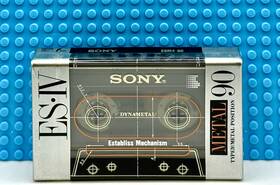 Sony 901780168422 Es Iv Metal 90 1991 Japan Type Blank Cassette Tape 1 Sealed