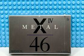 Sony 901780204823 X Iv Metal 46 1992 Japan Type Blank Cassette Tape 1 Sealed
