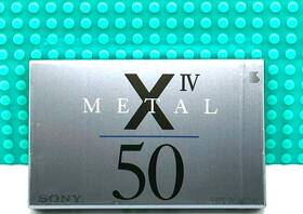 Sony 901780204847 X Iv Metal 50 Type Blank Cassette Tape 1 Sealed