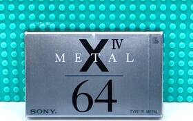 Sony 901780204908 X Iv Metal 64 Type Blank Cassette Tape 1 Sealed