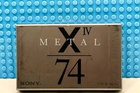 Sony 901780204922 X Iv Metal 74 1992 Japan Type Blank Cassette Tape 1 Sealed
