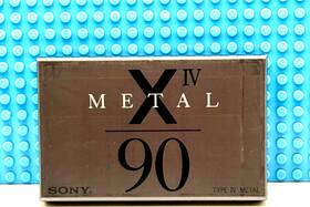 Sony 901780204946 X Iv Metal 90 1992 Japan Type Blank Cassette Tape 1 Sealed