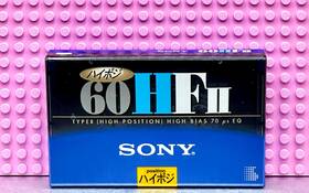 Sony 901780259632 Hf Ii 60 Type Blank Cassette Tape 1 Sealed