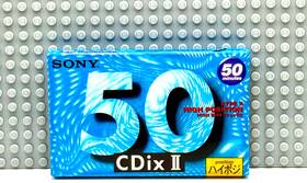 Sony 901780271030 Cdix-ii 50 1994 Japan Type Ii Blank Cassette Tape 1 Sealed