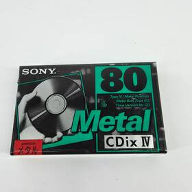 Sony 901780271689 Metal Cdix Iv 80 Minute Type Position Cassette Tape Japan