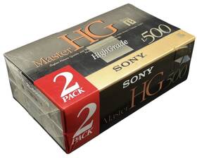 2l-500mhgb Sony 901780291816 Masterhg High Grade Beta Cassette Tape Unopened