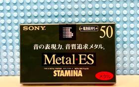 Sony 901780366804 Metal Es 50 1986 Japan Type Iv Blank Cassette Tape 1 Sealed