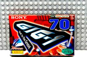 Sony 901780374762 Gig 1 70 1996 Japan Type I Blank Cassette Tape Sealed
